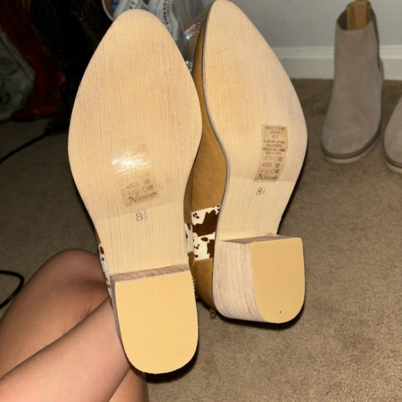 Brand new cow print booties - Picture 2 of 5